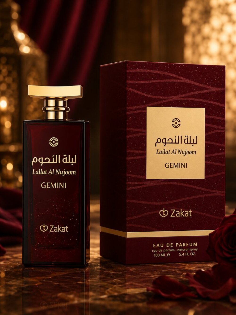 LAILATH AL NUJOOM GEMINI EDP (3.4oz) 100ML BY ZAKAT Unisex